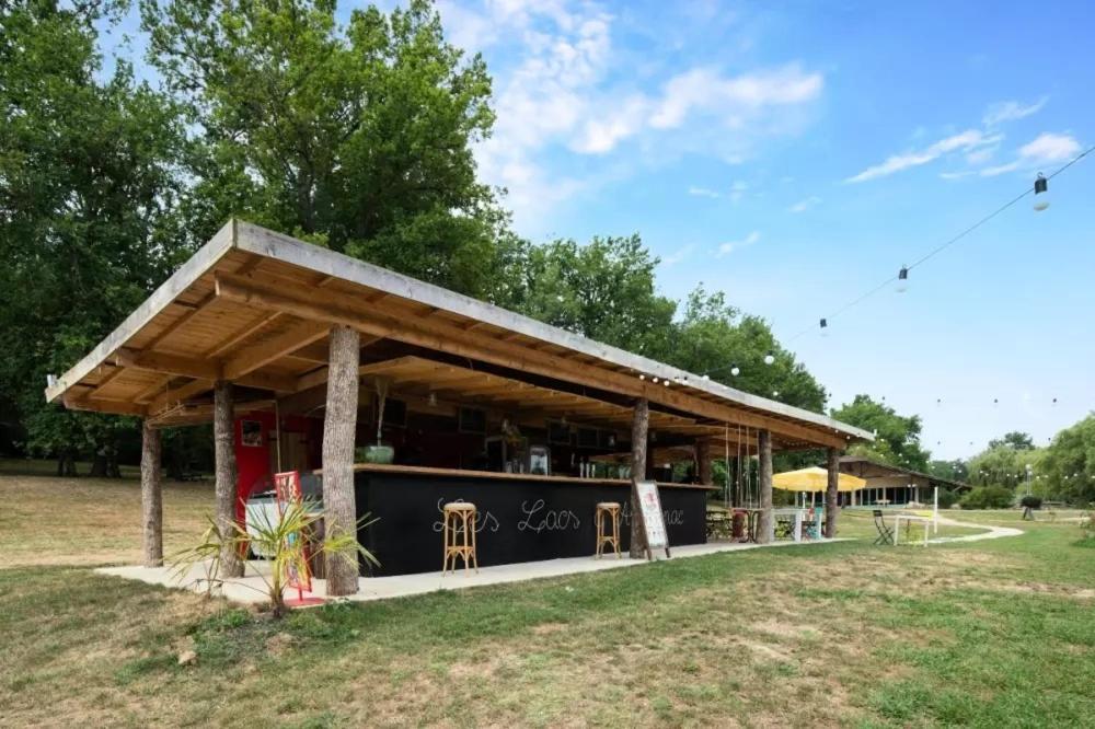 Camping Les Lacs D'Armagnac Bretagne-d'Armagnac Екстериор снимка